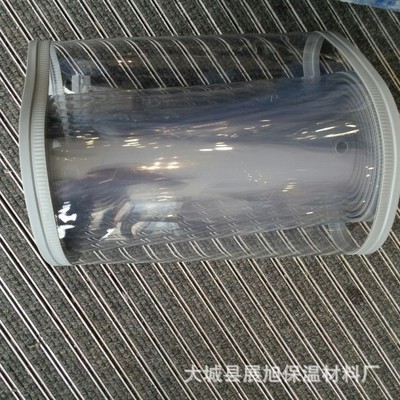 定做商场超市门口防蚊蝇超透明磁性塑料软门帘厚度2.5mm滑道龙骨|ms