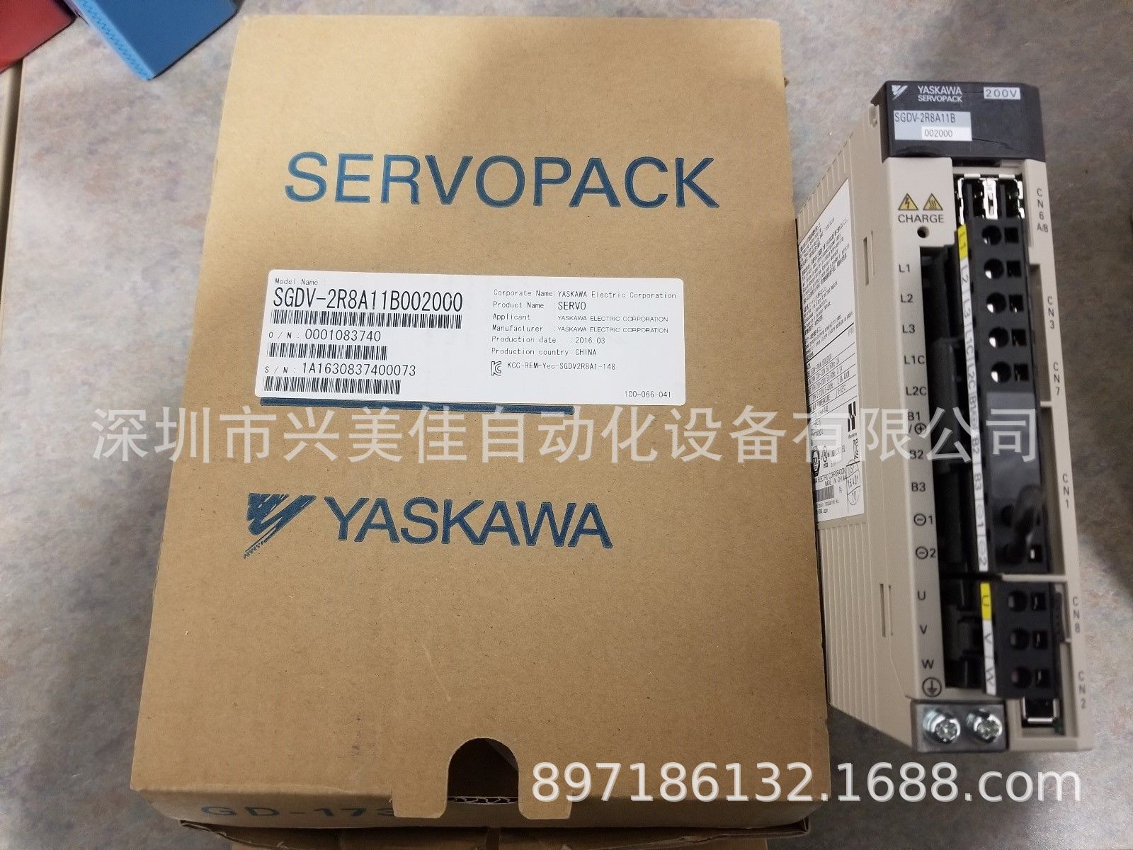 日本安川伺服驱动器SGDV-180A01A002000全新原装