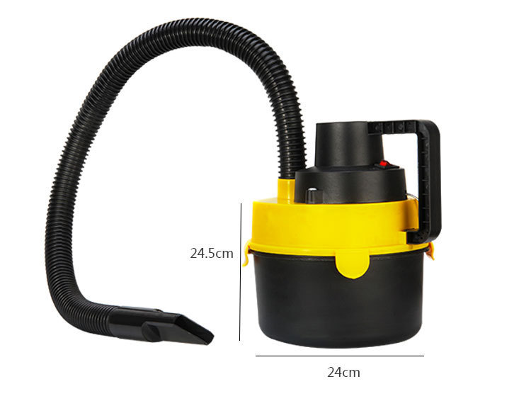 Car accessories: Car vacuum cleaner for home and car use, dual-function for dry and wet cleaning, with high power and strong suction