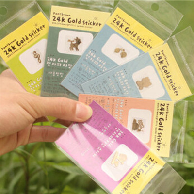 24K Gold-plated mobile phone Radiation Sticker Cartoon Sticker Radiation Sticker TaoBao Tmall gift