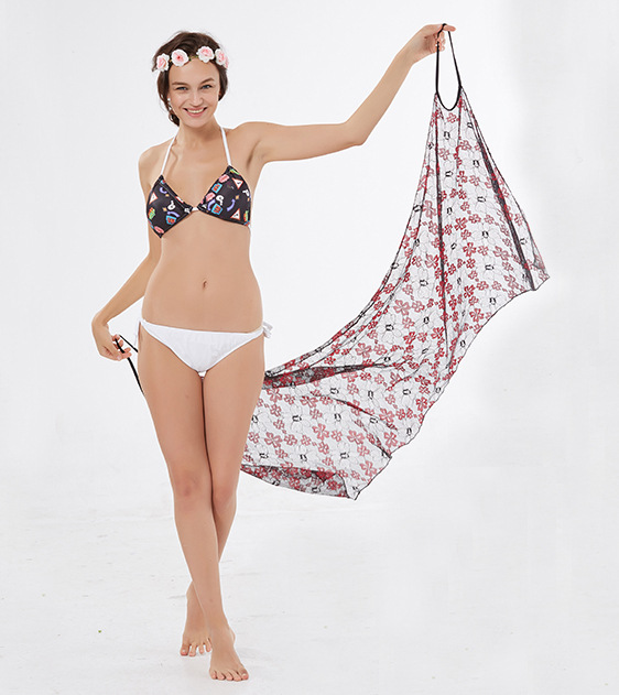 Summer Beach Cover Up Lightweight UV Protection Stylish Design Perfect for Swimwear and Outdoor Activities