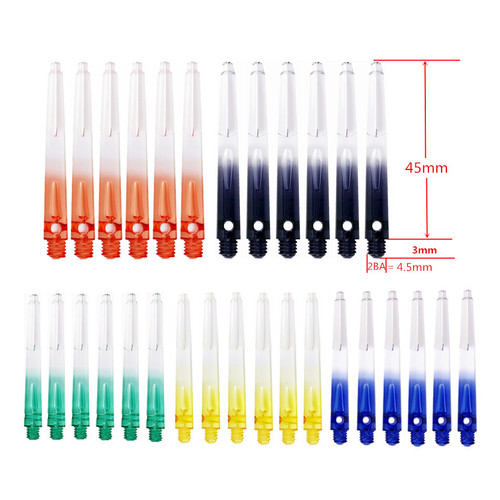 GOODARTS Knight Dart Accessories Gradient Crystal Rod Transparent Dart Rod Darts Amazon cross-border dropshipping