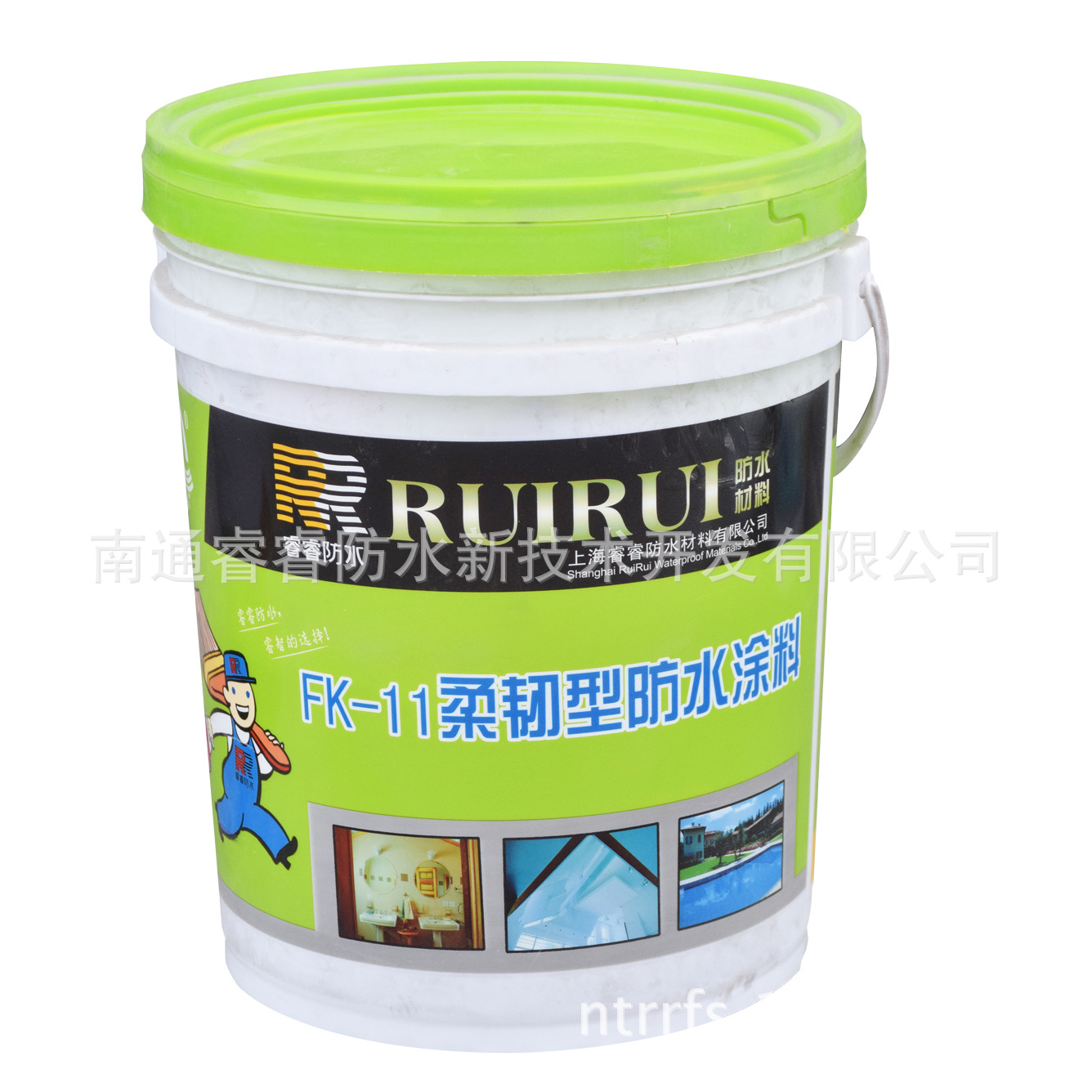 FK-11柔韧型防水涂料 屋顶外墙楼顶防水补漏材料江苏防水材料厂家