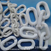 DIY solid color light surface elliptical buckle DIY elliptical chain opening oval circle buckle O -shaped plastic chain