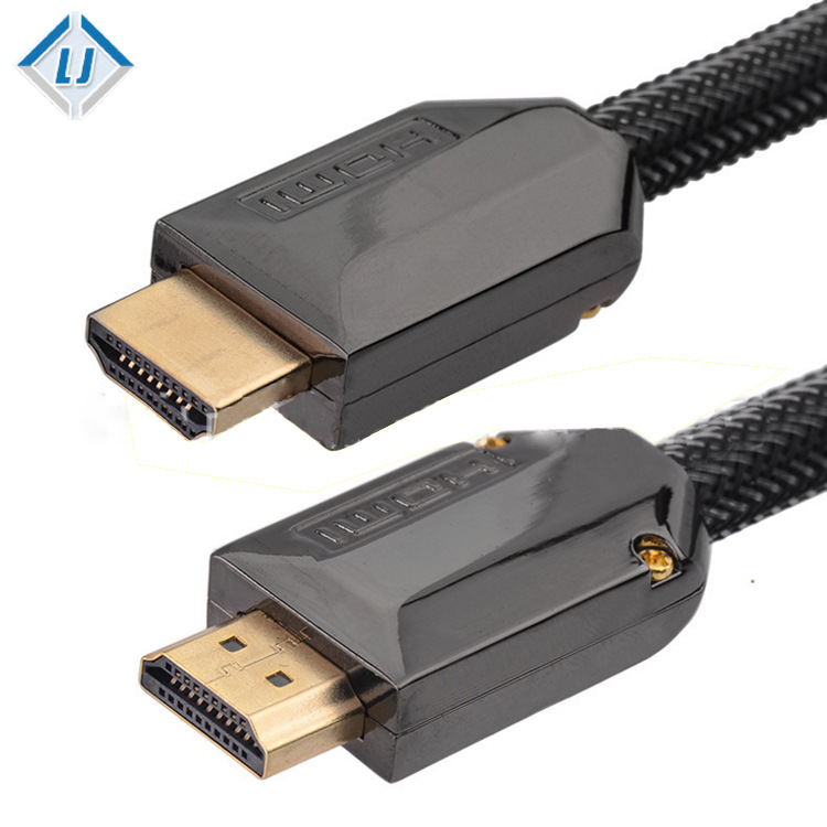 高清线高清线4K*8K电视连接线锌合金线 支持8K屏线公头hdmi转接