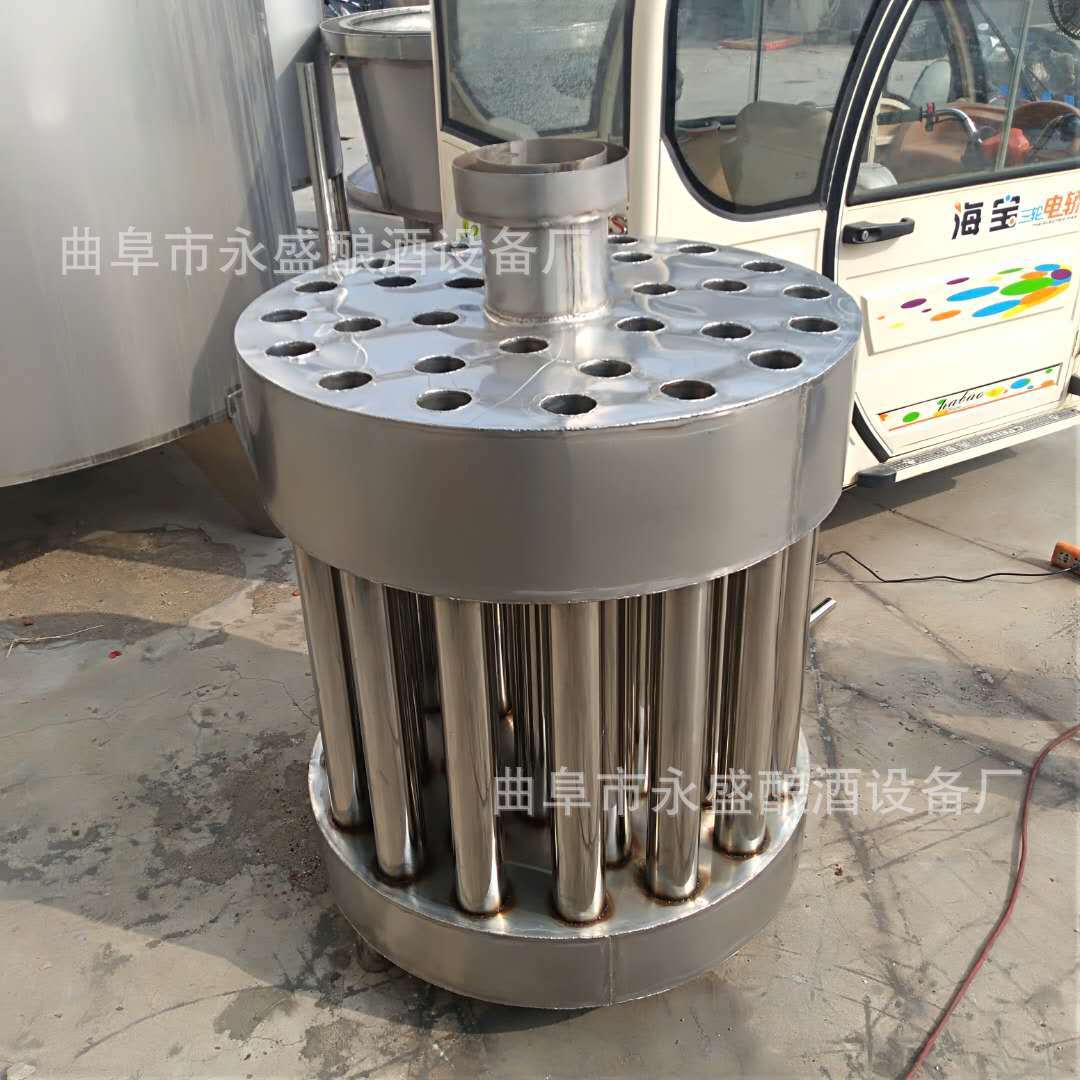 专业酿酒设备冷却器 烧酒甑锅分体固态发酵蒸馏出酒率家酿
