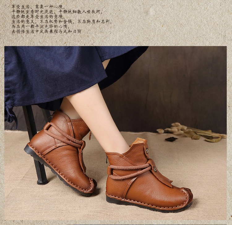 Bottes femme en En cuir - Ref 3355055 Image 15