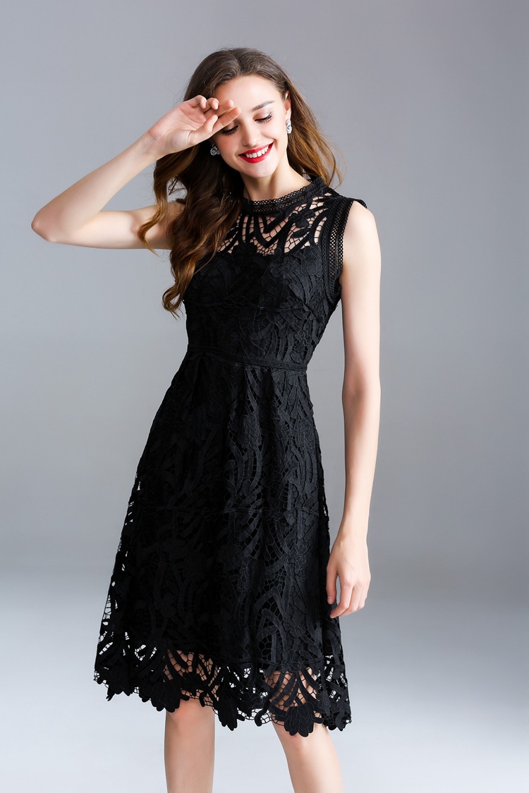 Robe femme YUZHONGXIEHOU en Fibre de polyester - Ref 3328077 Image 16