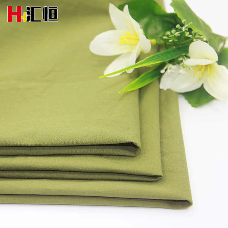 全棉高密斜洗水布 襯衫褲裝休閑服面料 純棉紗卡 時裝童裝面料