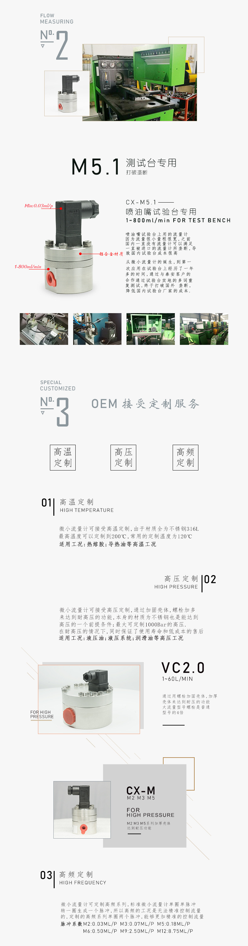 液体微小流量流量计