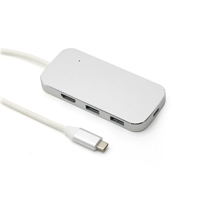 Type-C HUB с HDMI и кардридером — док-станция-расширитель для Apple MacBook Pro