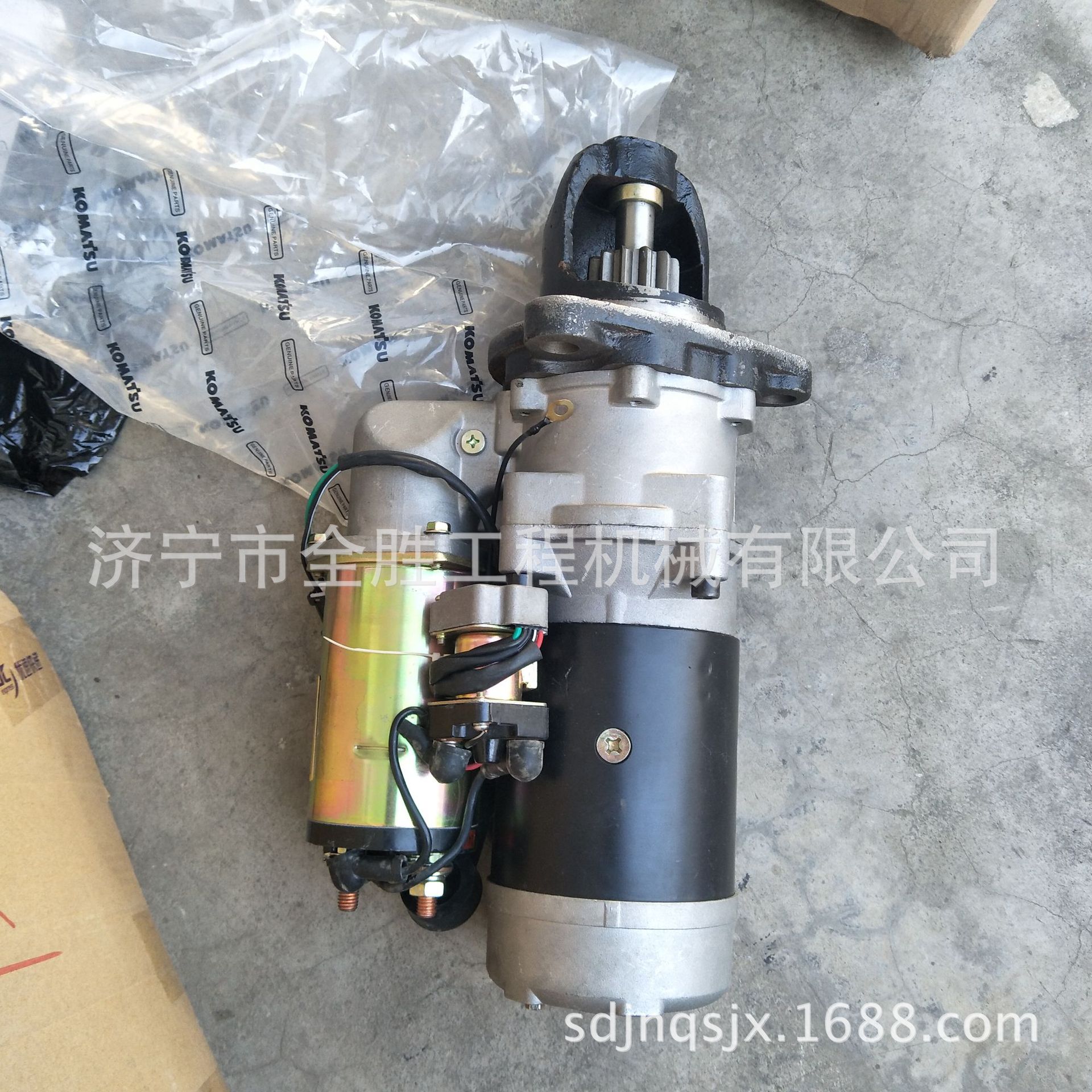批发SK350挖掘机发电机 启动马达  挖掘机消音器 履带总成
