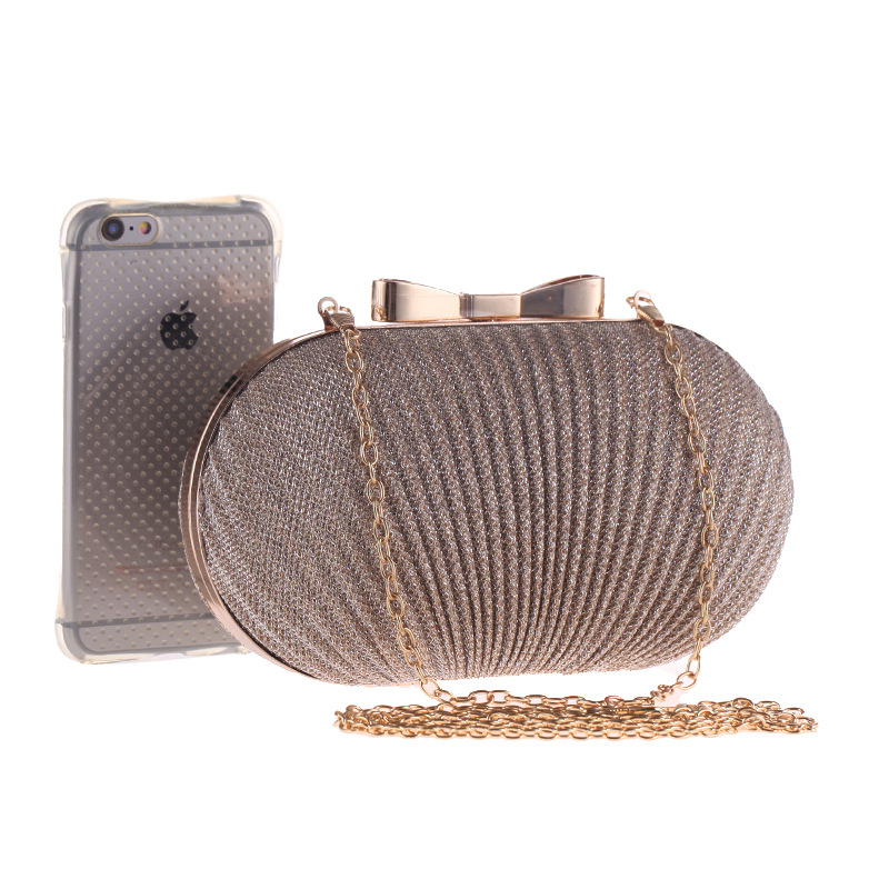 Evening Clutch Champagne Gold