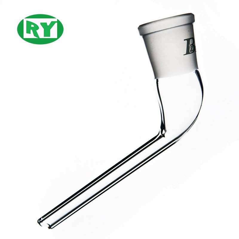 Производитель силы Heqi, стеклянная гибочная трубка, стандартная шлифовальная стеклянная посуда, приемная трубка, стеклянный инструмент