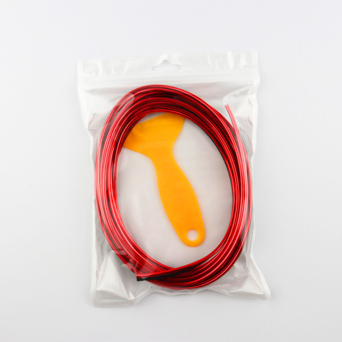 Car decorative strips, interior decorative lines, interior modifications, special door panel gaps, dashboard decorative bright strips 5 meters