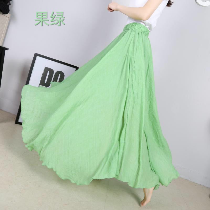 Jupe en Coton et lin - Ref 3441710 Image 8