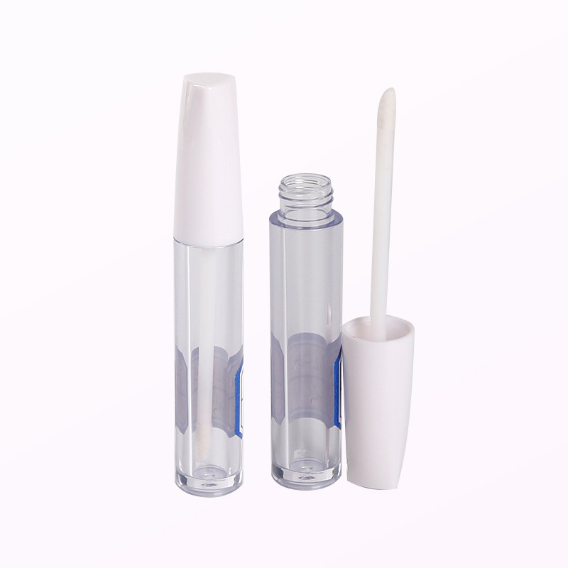 专业定制高档环保化妆品包装唇彩管 精致时尚透明塑料唇彩管