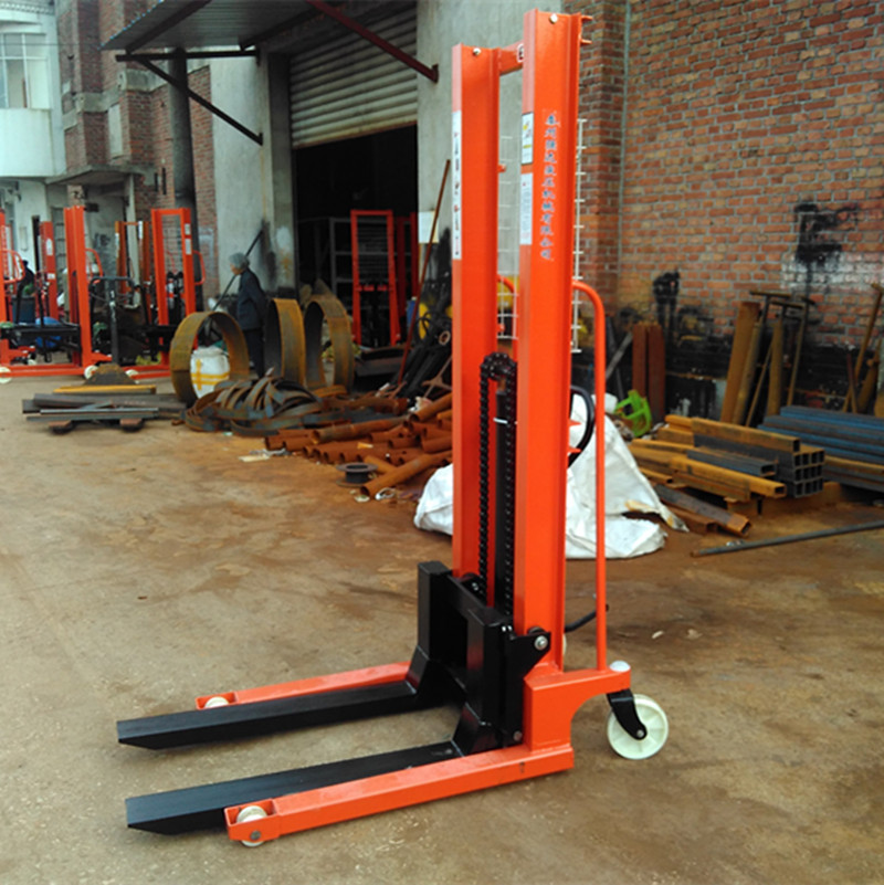 液压堆高车 手动装卸车 液压升高车 手动叉车 液压地牛车