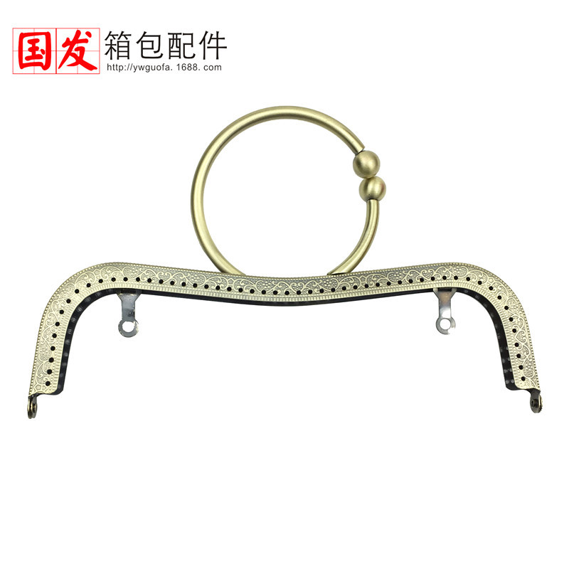 22CM cintura cóncava en relieve brazalete en forma de O oro brazalete creativo oro de mano oro de mano oro