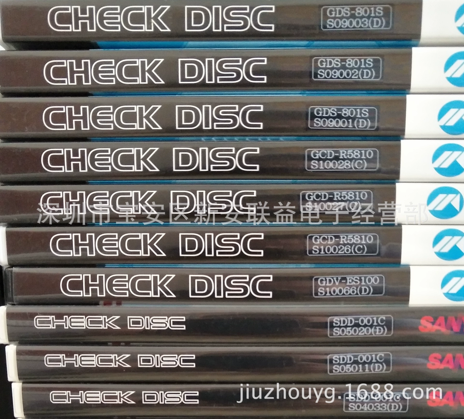 Standard test media DVD.CD test disc DVD.CD laser head adjustment disc phase disc phase disc