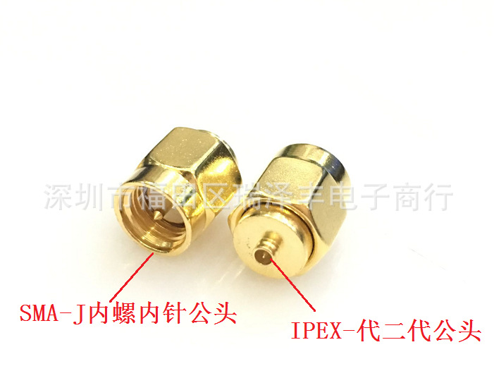 供应测试转接头SMA/IPEX-JJ一代二代测试同轴转接器