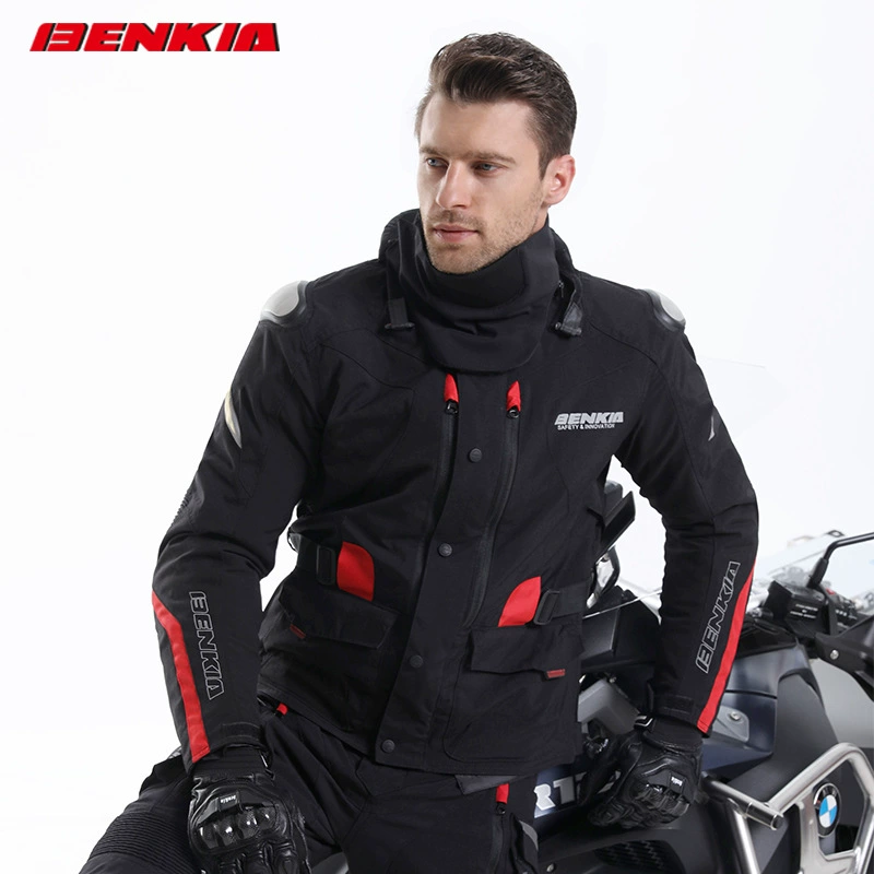 Куртка для мотоциклетных гонок BENKIA HDF-JD10 зимняя экипировка для езды на мотоцикле