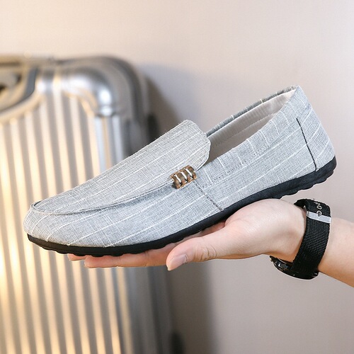 Social person Dou Dou shoes for men, Korean style shoes, lazy person shoes for men, canvas shoes for men, youth fashion men's shoes, men's Dou Dou shoes