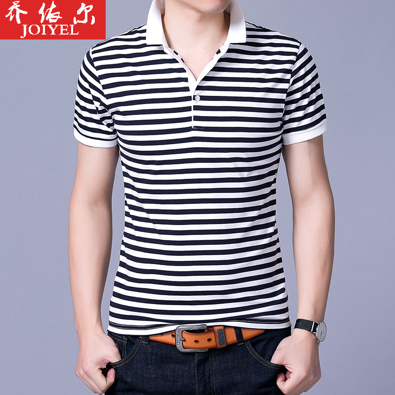 乔依尔POLO衫夏季薄款男装短袖t恤青年男士纯棉薄款体恤翻领|ms
