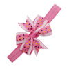 Children's hairgrip with bow, headband, European style, wholesale