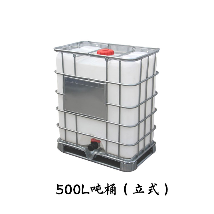 厂家促销滚塑IBC集装吨桶全新方形半吨桶500l化工PE搅拌桶耐酸碱