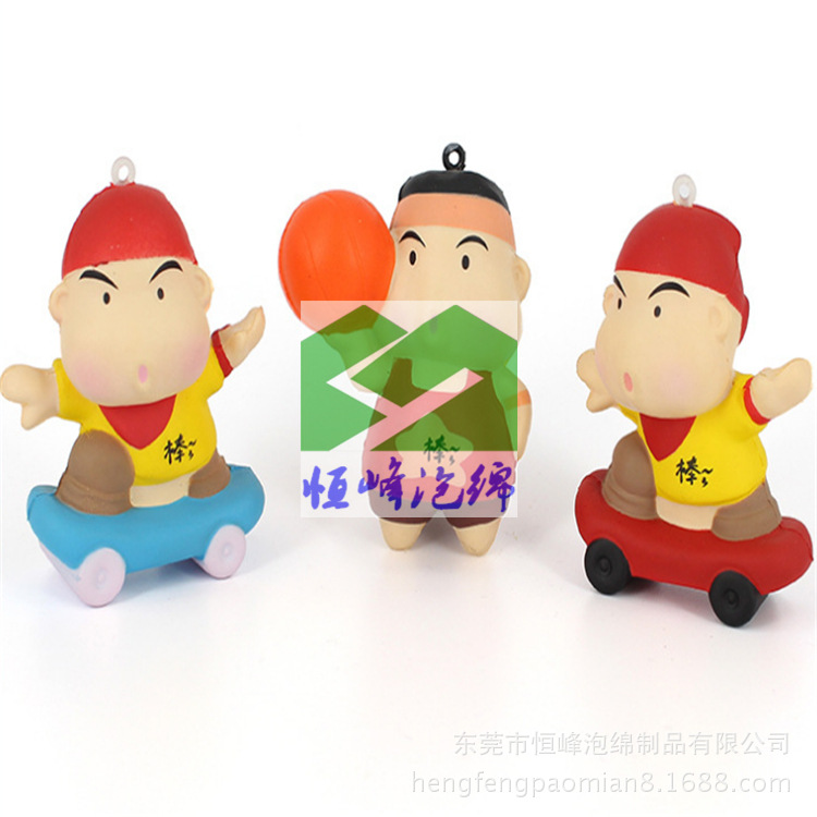 按需1动漫公仔/减压泡绵玩具公仔/PU一次发泡成型公仔玩偶