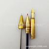 Refined processing of all kinds of ball beads pen steel pen orb bodies pen tip in the pen tip of the duckbill flat mouth tip to draw or look like