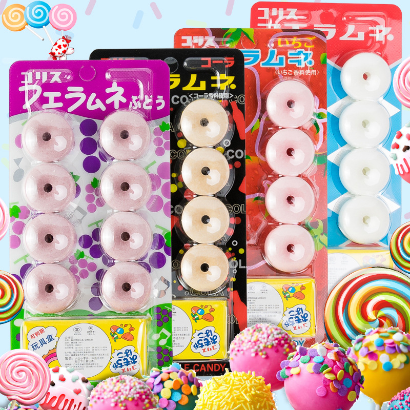 Licensed Japan Imported Can Aires Whistle sugar Grape Strawberry 22g/ box children originality snacks Report