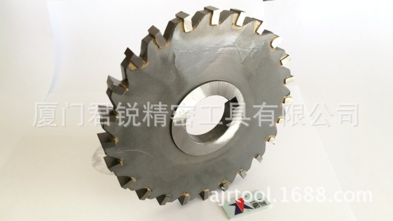 AJR供应三面刃铣刀 焊接钨钢刀片三面刃铣刀 镶合金三面刃铣刀