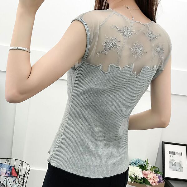 Sexy cute fitted base body-friendly tank top