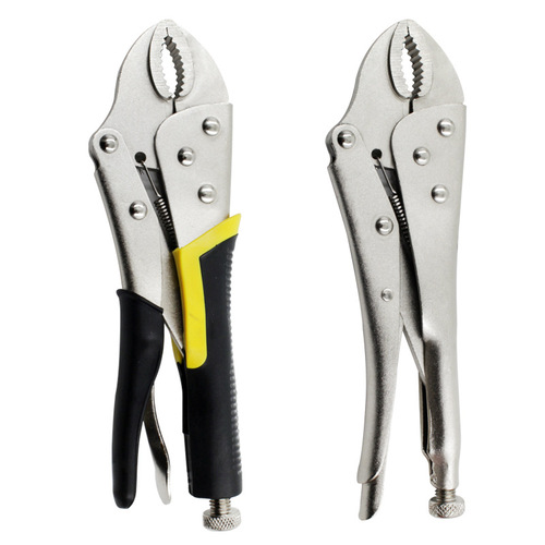 Multifunctional powerful pliers, manual pressure pliers, adjustable fixed pliers, round mouth, durable, non-slip, industrial grade 10 inches