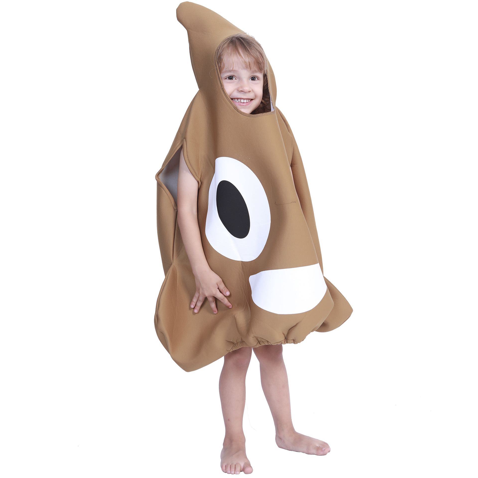 Fabricante en stock niños divertido creativo fotografía ropa compuesto esponja lindo caca modelado Halloween