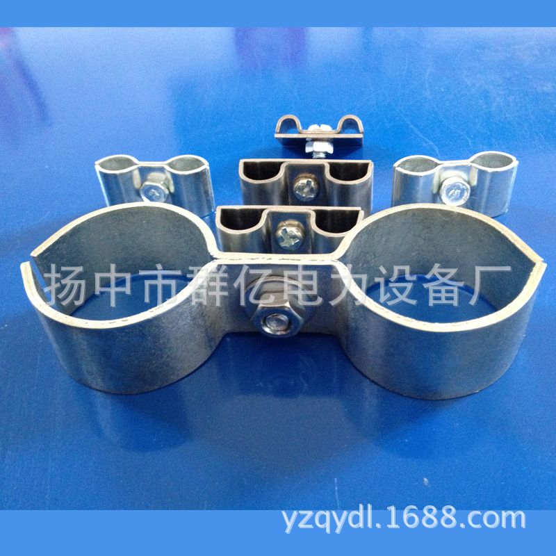 K03单孔双管卡M型管卡仪表双管卡 弹簧支吊架 双面管卡 双耳管夹-阿里巴巴