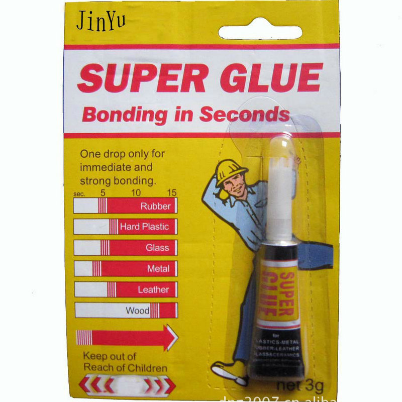 厂家直销502强力胶 1-12支卡铝管包装 通用型快干瞬间胶水