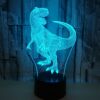 Dinosaur, colorful three dimensional LED children's table lamp, new collection, 3D, Birthday gift