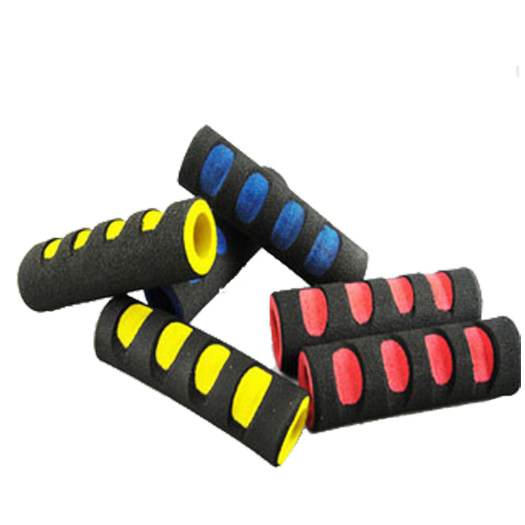 nbr橡塑海绵手指印 nbr 双色磨砂手柄套 批发研磨eva发泡手把套