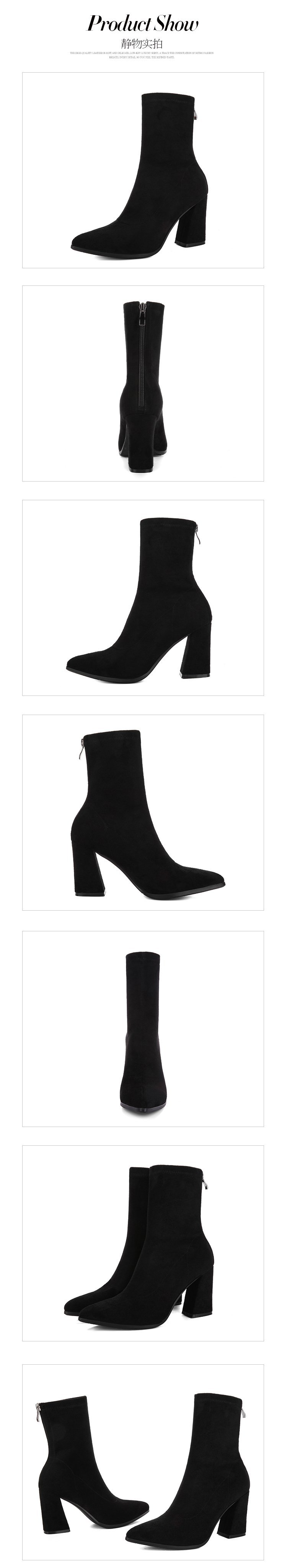 Bottes femme en Daim - Ref 3355496 Image 11