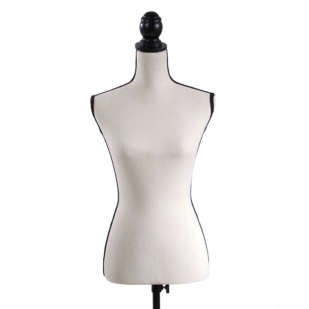 Mannequin head, pleated skirt, stand