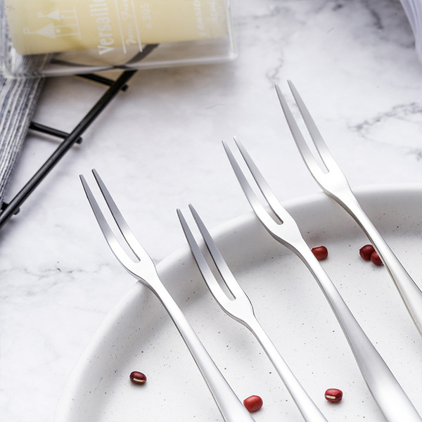 Creative fashionable fruit fork stainless steel