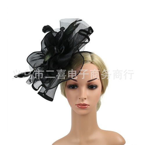 Party hats Fedoras hats for women Women headdress, ogenza TOP HAT party ball hair ornament