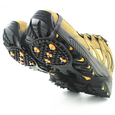 户外5齿防滑冰爪5钉冰爪防滑鞋套防滑鞋链老人通勤防滑鞋套