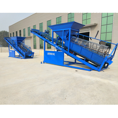 roller Sand sieving machine Sorting equipment Yield Closed Dust Roller screen Roller screen Battlefield Sand sieving machine