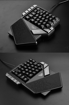 Tarantula K2 Mechanical feel With one hand keyboard Wired game computer notebook Electronic competition mobile phone keyboard