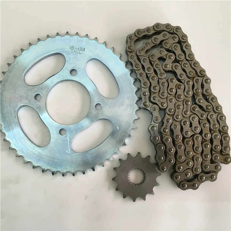 Аксессуары для мотоцикла с алмазным леопардом HJ125K-2/EN125-2-2A-2F набор цепи зубчатая пластина цепная Звездочка 45 ЗУБОВ