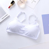 Cotton wireless bra for elementary school students, adjustable sponge straps, underwear, for small vest